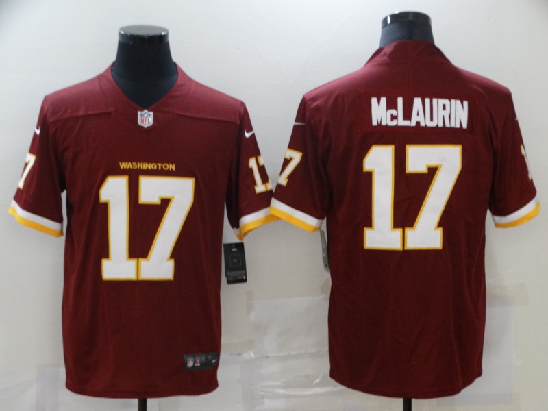 Men's Washington Commanders Terry Mclaurin #17 Red Jersey